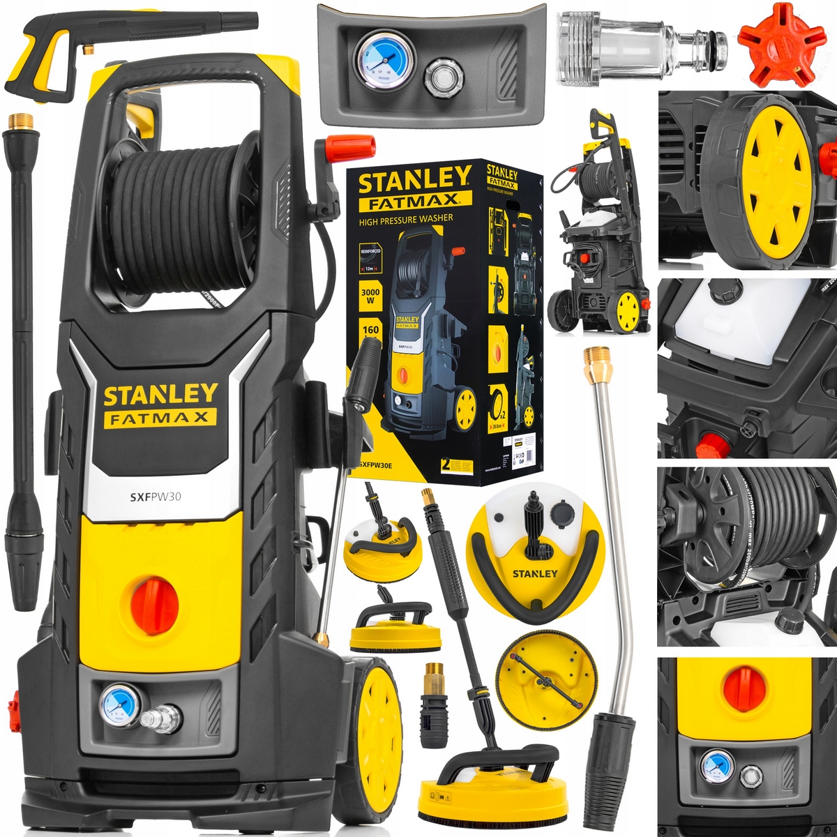 Tlaková umývačka Stanley 160 bar 3000 W